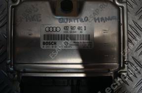 Audi A6 C5 2.5 V6 tdi БЛОК УПРАВЛЕНИЯ ДВИГАТЕЛЕМ 4B2907401D