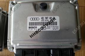 AUDI A6 C5 2.5TDI AYM БЛОК УПРАВЛЕНИЯ ДВИГАТЕЛЕМ 4B1907401D