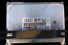 AUDI A6 C5 2.7 BITURBO БЛОК УПРАВЛЕНИЯ ДВИГАТЕЛЕМ 4B0907551G