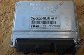 AUDI A6 C5 2.8 V6 БЛОК УПРАВЛЕНИЯ ДВИГАТЕЛЕМ 4D0907551AE