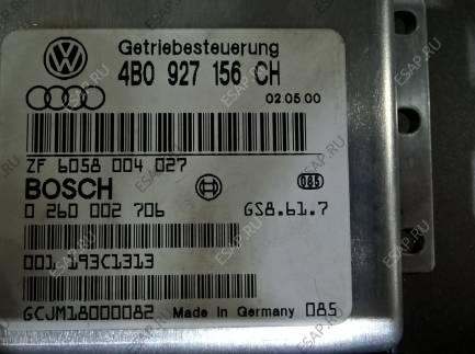 AUDI A6 C5 4.2 V8 4B0927156CH