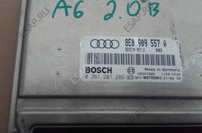 Audi A6 C5 A4 2.0 20v БЛОК УПРАВЛЕНИЯ ДВИГАТЕЛЕМ 8E0909557A