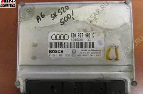 AUDI A6 C5 БЛОК УПРАВЛЕНИЯ  0281001836  4B0907401C