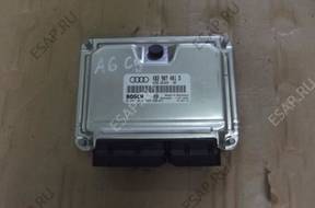 Audi A6 C5 БЛОК УПРАВЛЕНИЯ ДВИГАТЕЛЕМ 0281010395, 4B2907401D