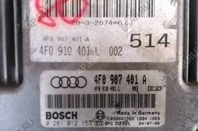 AUDI A6 C6 2.7 3.0TDI БЛОК УПРАВЛЕНИЯ ДВИГАТЕЛЕМ 4F0907401A