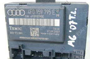 Audi A6 C6 4F МОДУЛЬ ДВЕРИ TYLNY ЛЕВЫЙ 4F0959795E