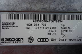 AUDI A6 C6 A8  МОДУЛЬ  4F0910729Q 4E0035729