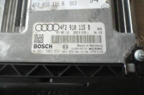 AUDI A6 C6 БЛОК УПРАВЛЕНИЯ ДВИГАТЕЛЕМ 4F2910115B