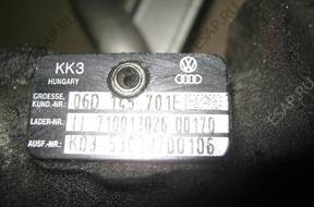 AUDI A6 C6 ТУРБОКОМПРЕССОР 06D145701E KOMPLETNA