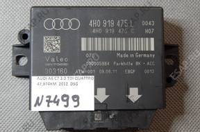 AUDI A6 C7 4G БЛОК УПРАВЛЕНИЯ PDC ПАРКОВКИ 4H0919475L