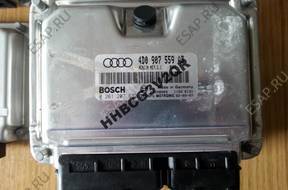 AUDI A6 S6 C5 4.2 V8 БЛОК УПРАВЛЕНИЯ ДВИГАТЕЛЕМ 4D0907559AB