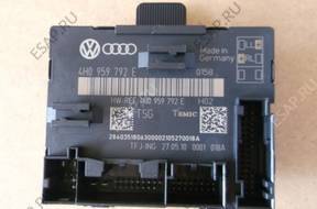 Audi A8 4H D4 МОДУЛЬ Komfortu 4H0959792E Praw.Przd