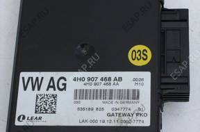 AUDI A8 БЛОК УПРАВЛЕНИЯ GATEWAY МОДУЛЬ ПИТАНИЯ 4H0907468AB