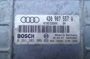 AUDI A8 D2 3.7 БЛОК УПРАВЛЕНИЯ ДВИГАТЕЛЕМ 4D0907557A