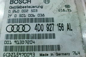 AUDI A8 D2 3.7 БЛОК УПРАВЛЕНИЯ КПП 4D0927156AL