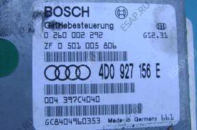 AUDI A8 D2 4.2 БЛОК УПРАВЛЕНИЯ КПП 4DO 927 156 E