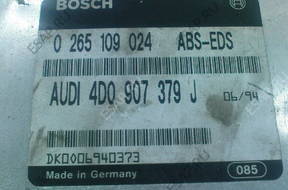 AUDI A8 D2 БЛОК УПРАВЛЕНИЯ ABS EDS 4D0907379J