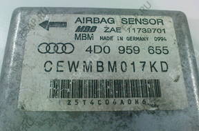AUDI A8 D2 СЕНСОР ПОДУШЕК POWIETRZNYCH 4D0959655
