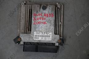 AUDI A8 D3 3.0 TDI БЛОК УПРАВЛЕНИЯ ДВИГАТЕЛЕМ 4E0907401B