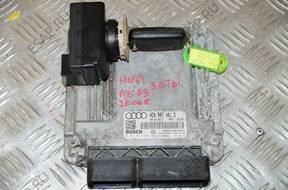AUDI A8 D3 3.0 TDI БЛОК УПРАВЛЕНИЯ ДВИГАТЕЛЕМ 4E0907401D