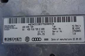 AUDI A8 D3 4.0 БЛОК УПРАВЛЕНИЯ MMI INTERFACE 4E0035729