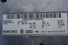 AUDI A8 D3 4.0 БЛОК УПРАВЛЕНИЯ MMI INTERFACE 4E0035729