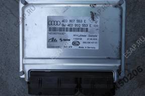AUDI A8 D3 4.2 БЛОК УПРАВЛЕНИЯ ПОДВЕСКИ 4E0907553E