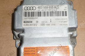 Audi A8 D3 4E БЛОК УПРАВЛЕНИЯ СЕНСОР Airbag 4E0959655H