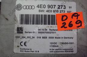Audi A8 D3 4E0907273 МОДУЛЬ БЛОК УПРАВЛЕНИЯ cinienia