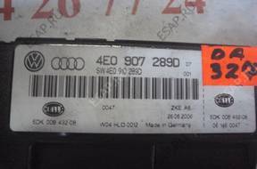 Audi A8 D3 4E0907289D БЛОК УПРАВЛЕНИЯ МОДУЛЬ komfortu