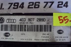 Audi A8 D3 4E0907289D БЛОК УПРАВЛЕНИЯ МОДУЛЬ komfortu