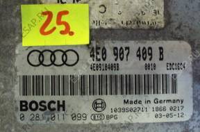 Audi A8 D3 4E0907409B МОДУЛЬ БЛОК УПРАВЛЕНИЯ