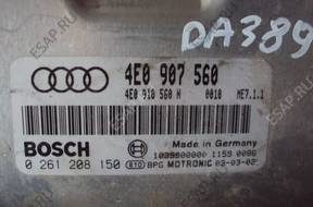 Audi A8 D3 4E0907560 МОДУЛЬ БЛОК УПРАВЛЕНИЯ