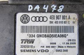 Audi A8 D3 4E0907801A МОДУЛЬ БЛОК УПРАВЛЕНИЯ ТОРМОЗОВ