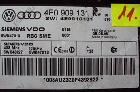 Audi A8 D3 4E0909131K МОДУЛЬ БЛОК УПРАВЛЕНИЯ KESSY