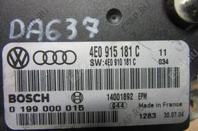Audi A8 D3 4E0915181C МОДУЛЬ akumulatora БЛОК УПРАВЛЕНИЯ