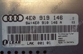 Audi A8 D3 4E0919146 МОДУЛЬ ТЮНЕР TV