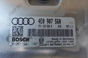 AUDI A8 D3 БЛОК УПРАВЛЕНИЯ  4E0907560 4E0910560Q