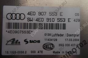 AUDI A8 D3 БЛОК УПРАВЛЕНИЯ МОДУЛЬ ПОДВЕСКИ 4E0907553E