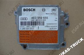 AUDI A8 D3 БЛОК УПРАВЛЕНИЯ СЕНСОР AIRBAG 4E0959655