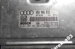AUDI A8 D3 МОДУЛЬ БЛОК УПРАВЛЕНИЯ 4E0906018 4E0910018