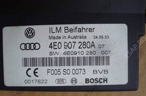 AUDI A8 D3 МОДУЛЬ ПИТАНИЯ INSTALACJI 4E0907280A