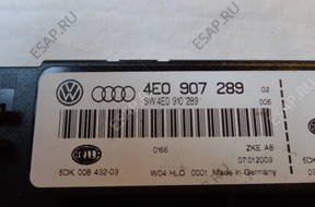 AUDI A8 D3 МОДУЛЬ STERWNIK KOMFORTU 4E0907289