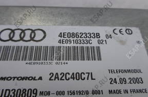 AUDI A8 D3 МОДУЛЬ TELEFONU 4E0862333B