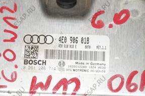 AUDI A8 D3 W12 6.0 БЛОК УПРАВЛЕНИЯ КОМПЛЕКТ ЗАЖИГАНИЯ