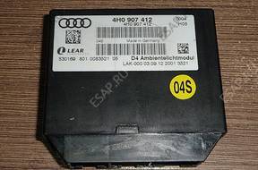 Audi A8 D4 4H БЛОК УПРАВЛЕНИЯ МОДУЛЬ komfortu 4H0907412
