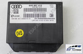 AUDI A8 МОДУЛЬ БЛОК УПРАВЛЕНИЯ KOMFORT 4H0 907 412