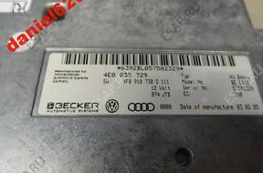 AUDI A8  МОДУЛЬ  MMI 4E0035729  4F0910730D
