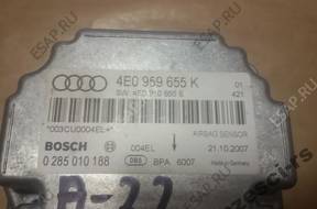 Audi A8 S8 D3 БЛОК УПРАВЛЕНИЯ СЕНСОР airbag 4E0959655K