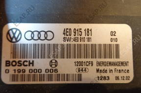 AUDI A8 S8 D3 МОДУЛЬ AKUMULATORA 4E0915181